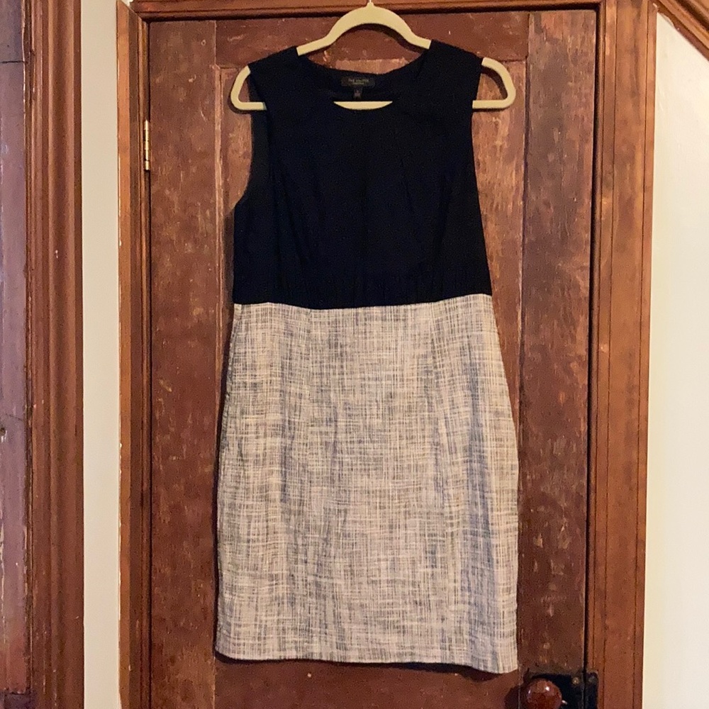 Black and Tweed work dress by the limited size 14